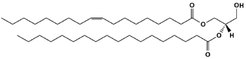 estructura de un sn-1,2-diacilglicerol