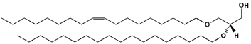 estructura de un sn-1,2-dialquilglicerol