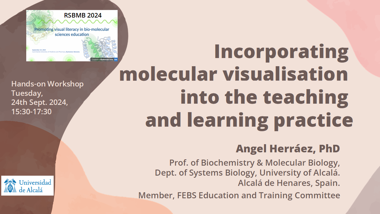 Incorporating molecular visualisation into the teaching and learning practice