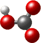 Bicarbonate ion (HCO3-)