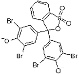 fórmula del azul de bromofenol